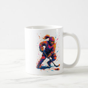 Ice Hockey And Ice Hockey Graphic Women Coffee Mug