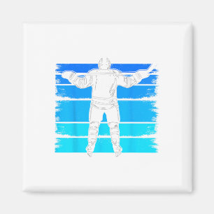 Ice Hockey Boys Number 12 12th Birthday 12 Year Ol Magnet