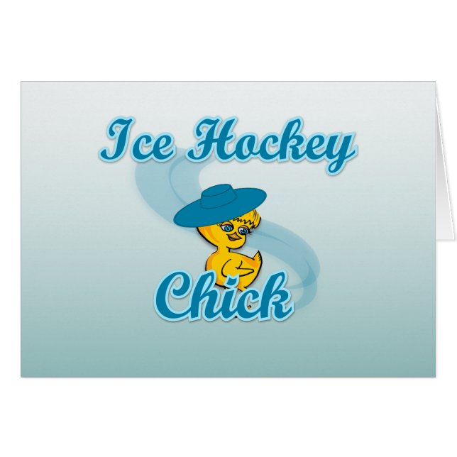 Ice Hockey Chick #3 (Front Horizontal)