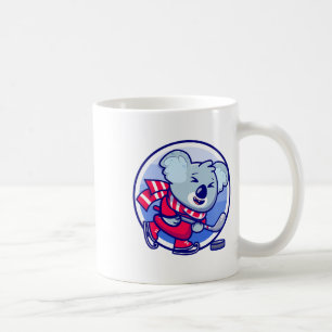 Ice Hockey Children's Koala I Funny Animals Sports Coffee Mug