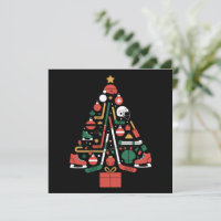 Ice Hockey Christmas Tree Xmas Sports 