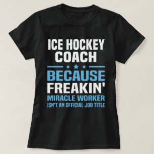 Ice Hockey Coach T-Shirt