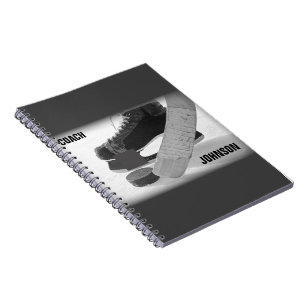 Ice Hockey Coach Thank You Notebook