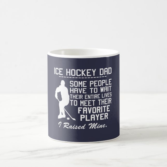 ICE HOCKEY DAD COFFEE MUG (Center)