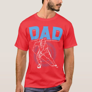 Ice Hockey Dad Hockey Father friends T-Shirt
