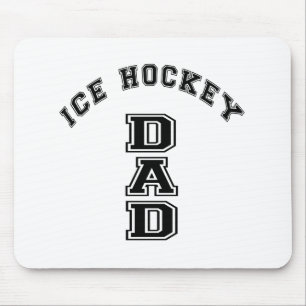 ICE HOCKEY DAD SPORTS DESIGNS MOUSE PAD