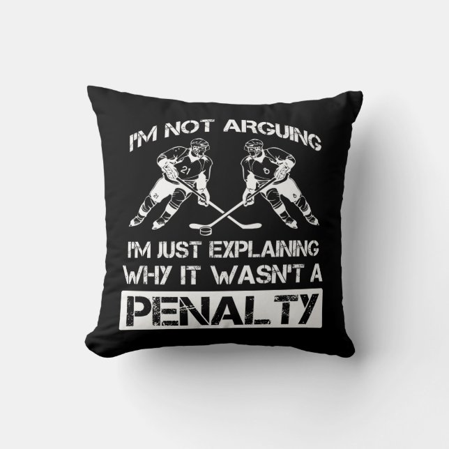 Ice Hockey Defense Forward Player Sport Penalty Cushion (Front)