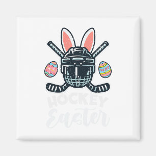 Ice Hockey Easter Helmet Puck Sports Men Boys Kids Magnet