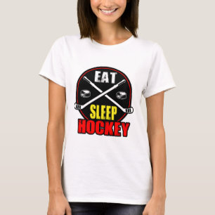 Ice Hockey Eat Sleep Hockey  T-Shirt
