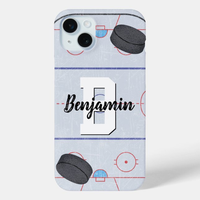 Ice Hockey Fans Case-Mate iPhone Case (Back)