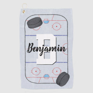 Ice Hockey Fans Golf Towel