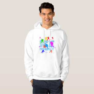 Ice Hockey funny elegant Hoodie