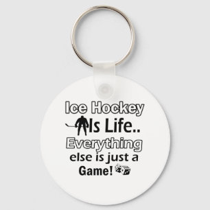 Ice hockey gift items key ring