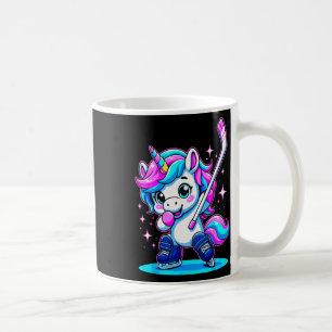 Ice Hockey Girl Dabbing Unicorn Coffee Mug