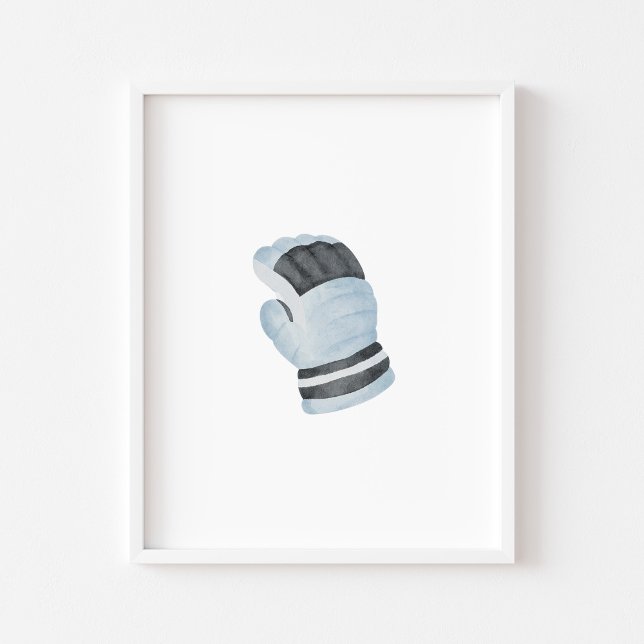 Ice hockey gloves wall art (Creator Uploaded)