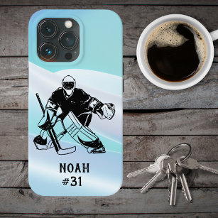 Ice Hockey Goal Keeper Signature iPhone 13 Pro Case