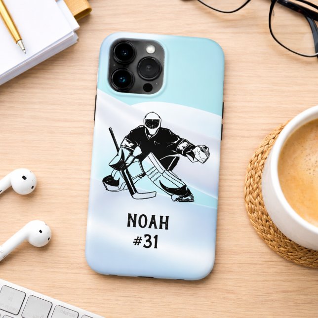Ice Hockey Goalie Case-Mate iPhone Case (Creator Uploaded)