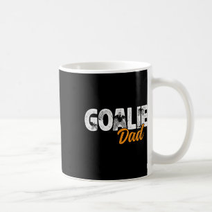 Ice Hockey Goalie Dad Of A Hockey Goalkeeper Fathe Coffee Mug