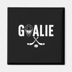 Ice Hockey Goalie Goaltender Ice Hockey Goalkeeper Magnet