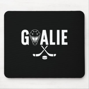 Ice Hockey Goalie Goaltender Ice Hockey Goalkeeper Mouse Pad