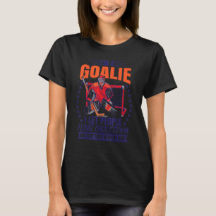 Ice Hockey Goalie Hockey Goalkeeper T-Shirt