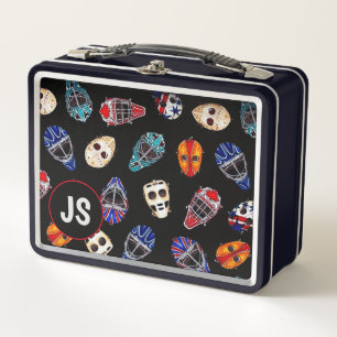 Ice Hockey Goalie Masks Metal Lunch Box