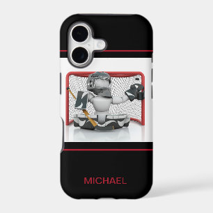 Ice Hockey Goalie Personalised Name Sport