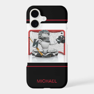 Ice Hockey Goalie Personalised Name Sport