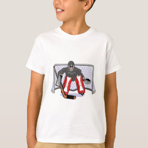 ice hockey goalie realistic vector illustration T-Shirt