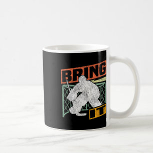 Ice Hockey Goalie Vintage Goalkeeper Retro Bring I Coffee Mug