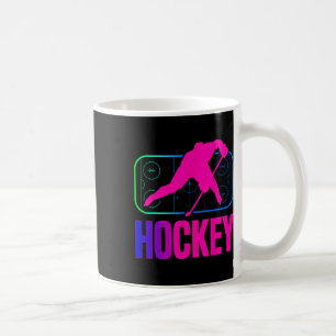 Ice Hockey Goalie Vintage Retro 80s 90s Goalkeeper Coffee Mug