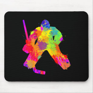 Ice Hockey Goalkeeper For Boys And Children Mouse Pad