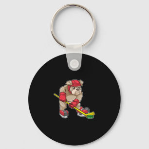 Ice Hockey Ice Hockey Stick Sports  Key Ring