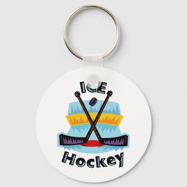 Ice Hockey Keychains (Front)