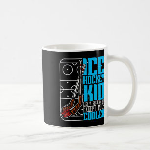 Ice Hockey Kid Cool Athlete Sports Boy Girl Funny Coffee Mug