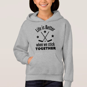 Ice hockey: Life is better when we stick together