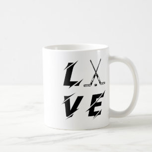 Ice Hockey Love Sticks Funny Ice Hockey Player Gif Coffee Mug