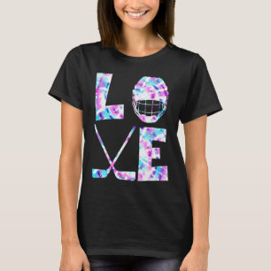Ice Hockey Lover Gift Co. Love Ice Hockey Girls Wo T-Shirt