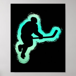Ice Hockey Lover Winter Sports Fan Player Goalie Poster