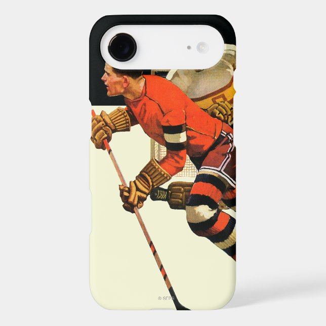 Ice Hockey Match Case-Mate iPhone Case (Back)