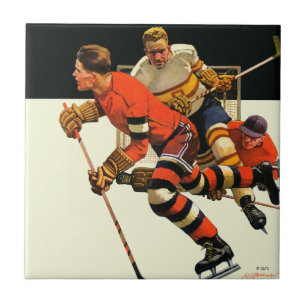Ice Hockey Match Tile