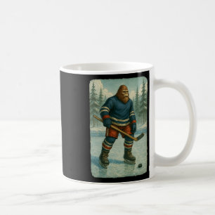 Ice Hockey Men Ice Hockey Teen Boys Distressed Coffee Mug