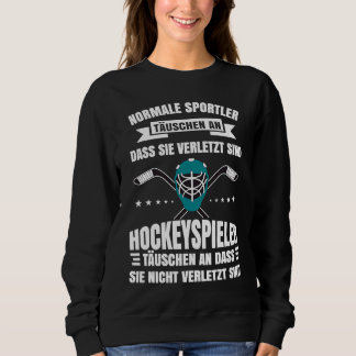 Ice Hockey Men's Children's Field Hockey Pucks Sweatshirt