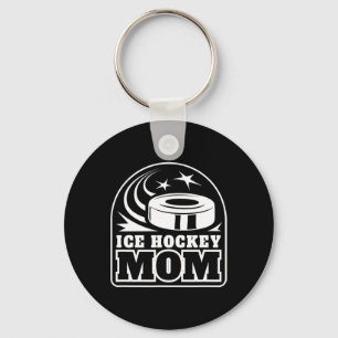 Ice Hockey Mom - Funny Hockey Mom Key Ring