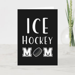 Ice Hockey Mum Card