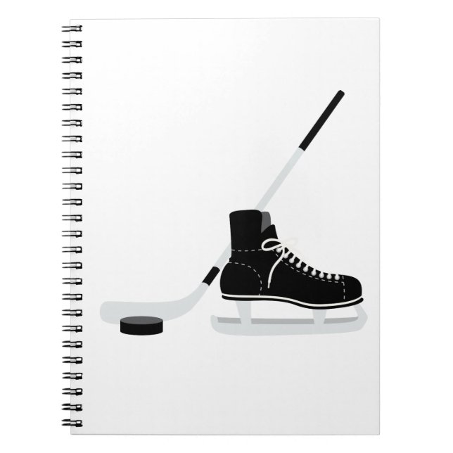 Ice Hockey Notebook (Front)