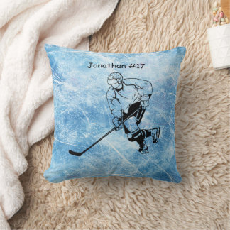Ice Hockey Player Cushion