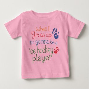 Ice Hockey Player (Future) Infant Baby T-Shirt