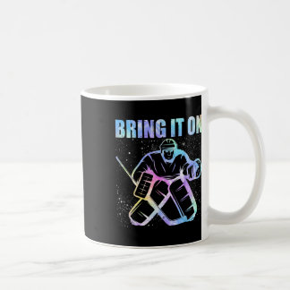 Ice Hockey Player Goalkeeper Ice Hockey Goalie Hoc Coffee Mug