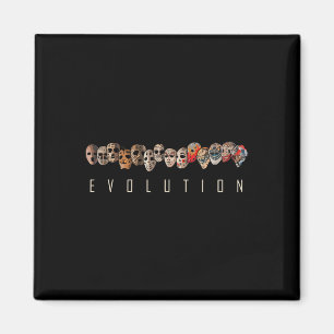 Ice Hockey Player Heritage Evolution Of Hockey Goa Magnet
